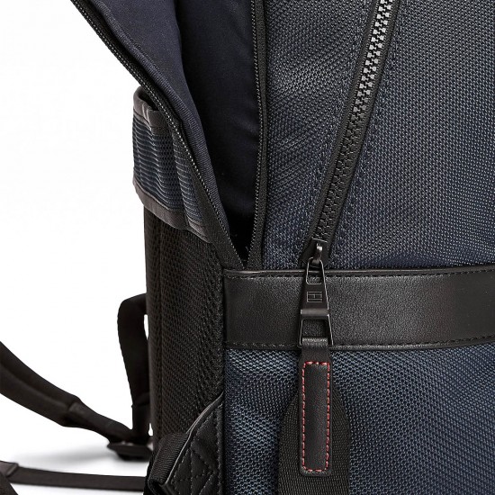 200008400100 Ανδρική τσάντα πλάτης Nylon Backpack μπλε