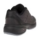 2000098201 Γυναικείο sneaker αθλητικό δετό δέρμα μαύρο