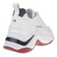 2000112402 Γυναικείο sneakers αθλητικό δετό χοντρόσολο οικολογικό δέρμα λευκό