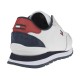 2000112701 Ανδρικό sneakers αθλητικό δετό υφασμάτινο λευκό