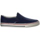 2000115701 Ανδρικό πάνινο παντοφλέ slip-on μπλε
