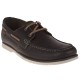 2000117301 Ανδρικό loafers ιστιοπλοϊκό δετό δέρμα καφέ