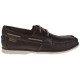 2000117301 Ανδρικό loafers ιστιοπλοϊκό δετό δέρμα καφέ