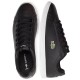 2000118901 Ανδρικό αθλητικό δετό sneaker οικολογικό δέρμα μαύρο/λευκό
