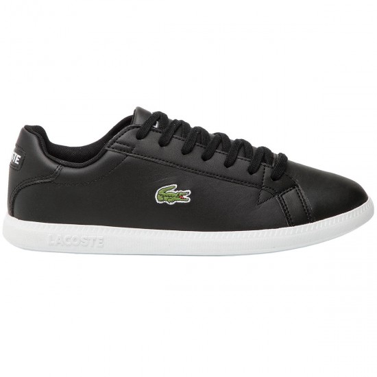 2000118901 Ανδρικό αθλητικό δετό sneaker οικολογικό δέρμα μαύρο/λευκό