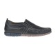 2000139503 Ανδρικό παντοφλέ spor comfort ραφτό δέρμα μπλε