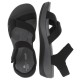 2000140401 Γυναικείο πέδιλο spor comfort χαμηλό υφασμα μαύρο