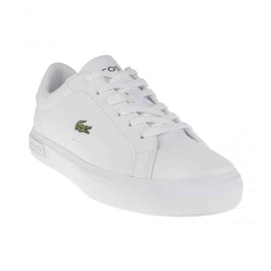 2000148401 Γυναικείο sneakers αθλητικό δετό οικολογικό δέρμα λευκό