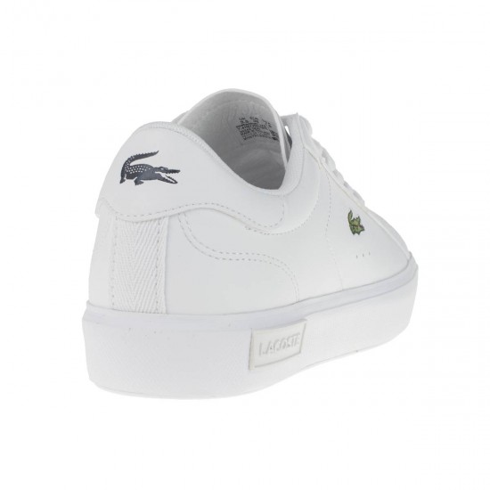 2000148401 Γυναικείο sneakers αθλητικό δετό οικολογικό δέρμα λευκό