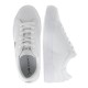 2000148401 Γυναικείο sneakers αθλητικό δετό οικολογικό δέρμα λευκό