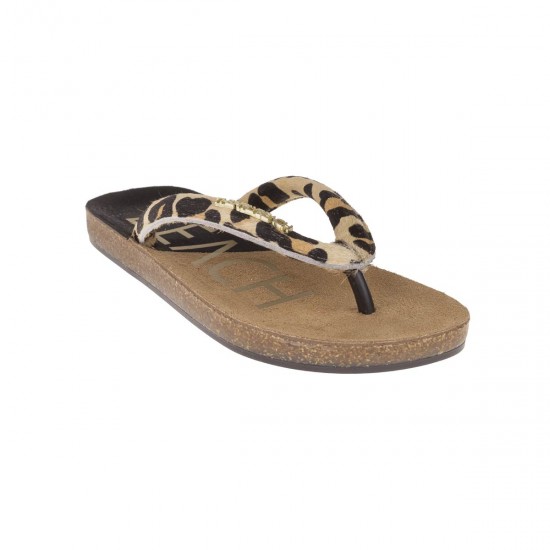 2000165802 Γυναικεία σαγιονάρα δίχαλο λάστιχο animal print