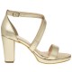 2000171111 Γυναικείο πέδιλο μεσαίο μεταλιζέ πλατίνα αν