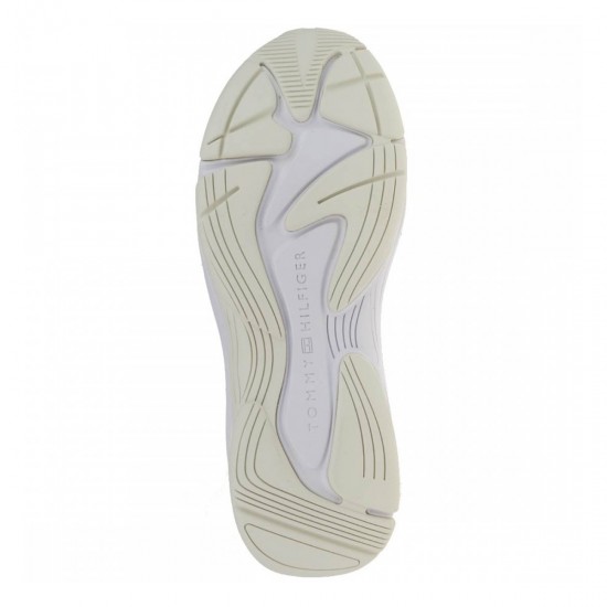 2000175602 Γυναικείο αθλητικό Sneaker δετό μπέζ/λευκό