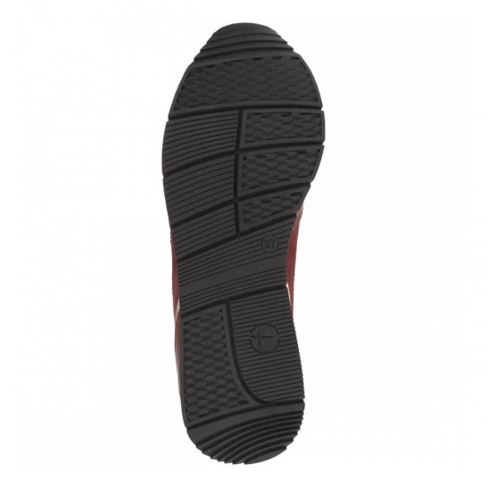 2000177702 Γυναικείο αθλητικό(sneakers) δετό μπορντώ