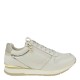 2000177703 Γυναικείο αθλητικό(sneakers) δετό μπέζ