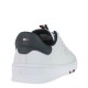 2000177902 Αθλητικό sneakers δετό λευκό/μπλέ
