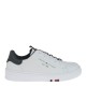 2000177902 Αθλητικό sneakers δετό λευκό/μπλέ
