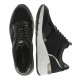 2000180101 Γυναικείο αθΛητικό sneakers δετό μαύρο