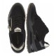 2000180202 Γυναικείο αθλητικό sneakers δετό μαύρο/χρυσό