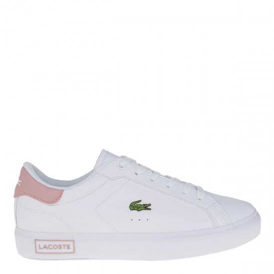 2000192601 Γυναικείο αθλητικό sneakers δετό λευκό/ρόζ