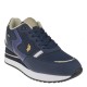 2000193201 Γυναικείο αθλητικό sneakers δετό μπλέ