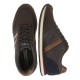 2000195001 Ανδρικό αθλητικό sneakers δετό καφέ