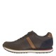 2000195001 Ανδρικό αθλητικό sneakers δετό καφέ