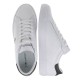 2000195901 Ανδρικό αθλητικό sneakers δετό λευκό/μαύρο