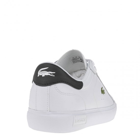 2000195901 Ανδρικό αθλητικό sneakers δετό λευκό/μαύρο