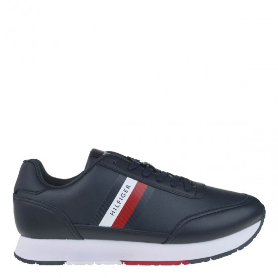 2000198101 Ανδρικό αθλητικό sneakers δετό μπλέ