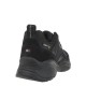 2000198201 Ανδρικό αθλητικό sneakers δετό μαύρο