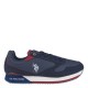 2000198401 Ανδρικό αθλητικό sneakers δετό μπλέ