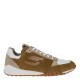2000199701 Ανδρικό αθλητικό sneakers δετό ταμπά/λευκό