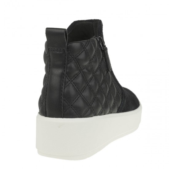 2000200201 Γυναικείο ημίμποτο sneakers μαύρο