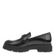 2000204001 Γυναικείο loafers mocassins λουστρίνι μαύρο