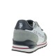 2000204101 Ανδρικό αθλητικό sneakers δετό λευκό/μπλέ