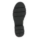 2000213601 Γυναικεία loafers mocassins δίπατο δέρμα μαύρο