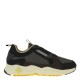 2000219501 Ανδρικό αθλητικό  sneakers δετό,μαύρο/καφέ