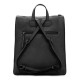 2000229301 Γυναικεία τσάντα backpack μαύρη
