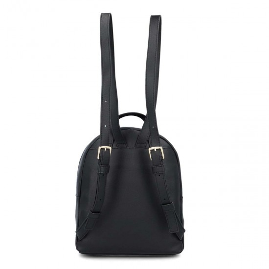 2000234301 Γυναικεία τσάντα backpack πλάτης μικρή μαύρη