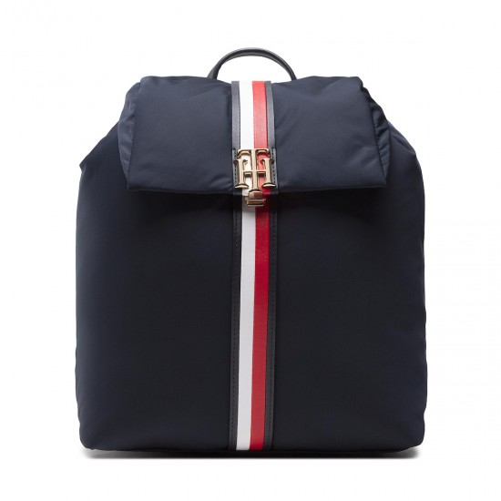 2000241502 Γυναικεία τσαντα backpack nylon μπλέ