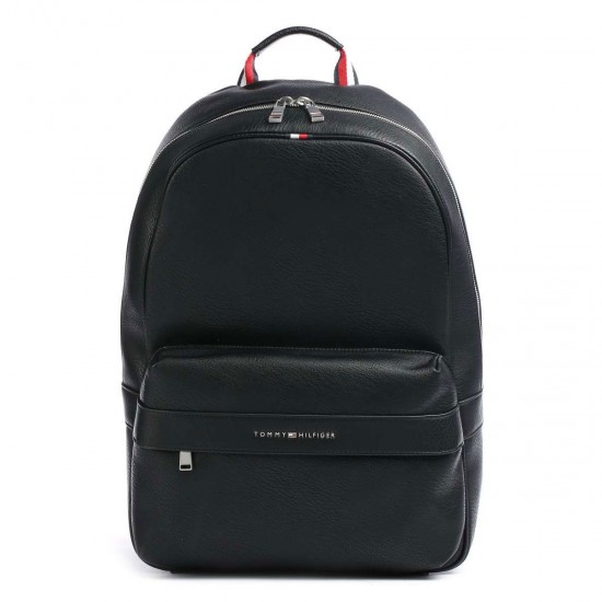2000242201 Ανδρική τσάντα backpack πλάτης μαύρη