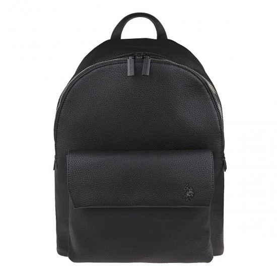 2000260101 Ανδρική τσάντα backpack πλάτης μαύρη