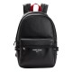 2000269901 Ανδρική τσάντα backpack πλάτης μαύρη/κόκκινη
