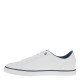 2000271701 Αθλητικό sneakers δετό λευκό/μπλέ