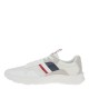 2000273001 Ανδρικό αθλητικό sneakers δετό λευκό/μπλέ/κόκκινι