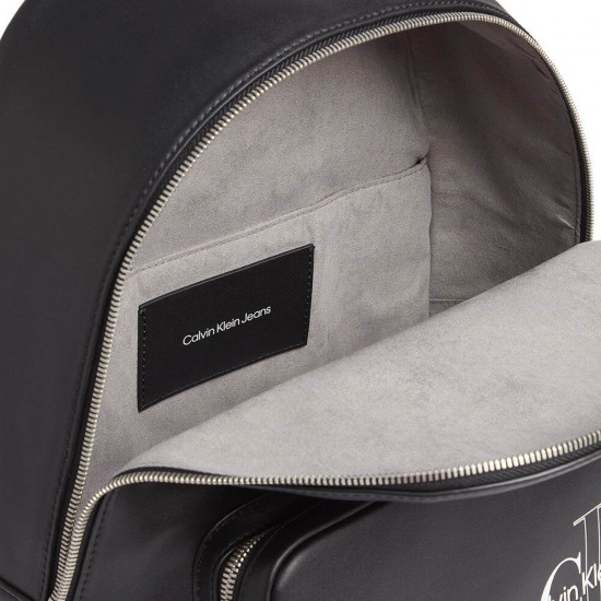 2000274401 Γυναικεία τσάντα backpack πλάτης ck μαύρη