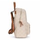 2000287401 Γυναικεία τσάντα backpack πλάτης πούρο(taupe)/ταμπά
