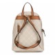 2000287401 Γυναικεία τσάντα backpack πλάτης πούρο(taupe)/ταμπά