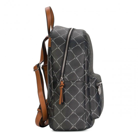 2000287601 Γυναικεία τσάντα πλάτης backpack ταμπά/ταμπά